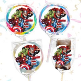 Sucette Avengers personnalisée