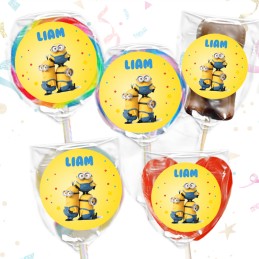 Sucette Minions personnalisée