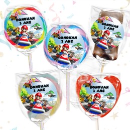 Sucette Mario personnalisée