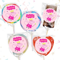Sucette Peppa pig personnalisée