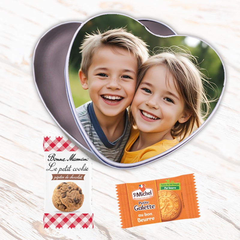 Boite à biscuit personnalisée Boite à biscuit personnalisée