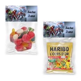 Sachet de bonbon Avengers