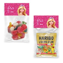 Sachet de bonbon Barbie