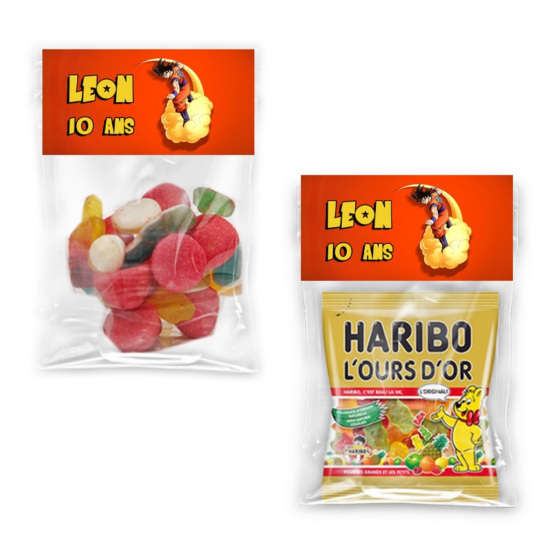 Sachet de bonbon DBZ Sachet de bonbon DBZ