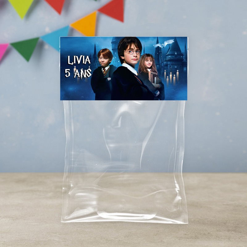 Sachet de bonbon Harry Potter personnalisé Sachet de bonbon Harry Potter personnalisé