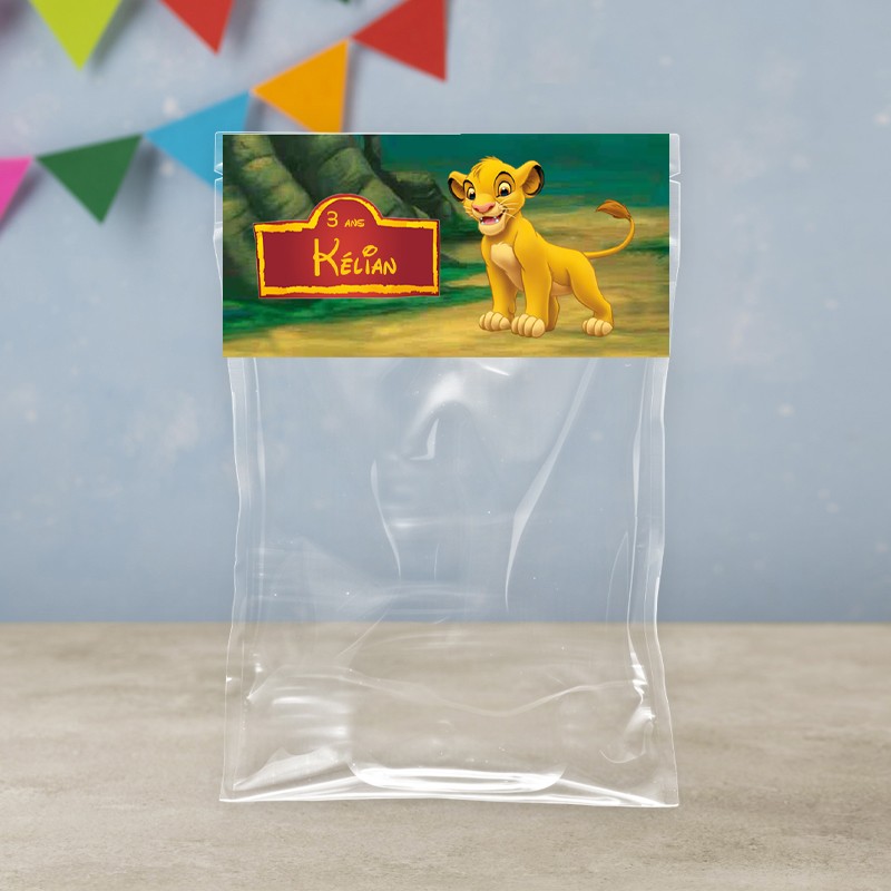 Sachet de bonbon Le roi lion Sachet de bonbon Le roi lion
