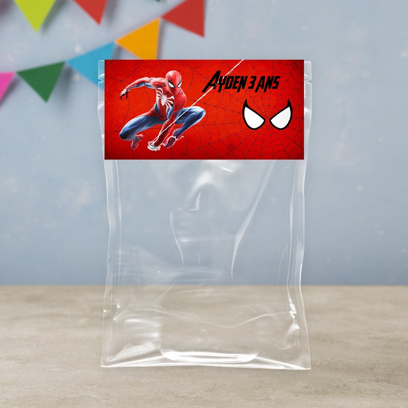 Sachet de bonbon Spiderman
