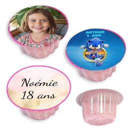 Bonbon poudre pétillante personnalisée