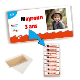 Kinder personnalisé avec photo