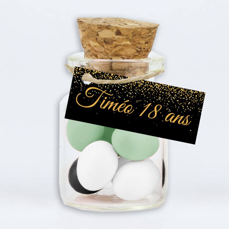 Etiquettes à dragées personnalisées