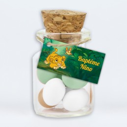 Etiquette dragée le roi lion