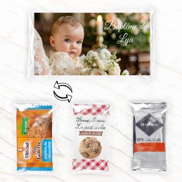 biscuit baptême personnalisé photo