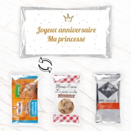 Biscuit personnalisé couronne