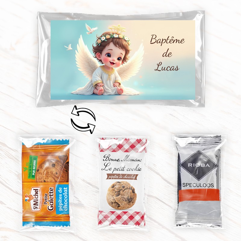 Biscuit baptême personnalisé