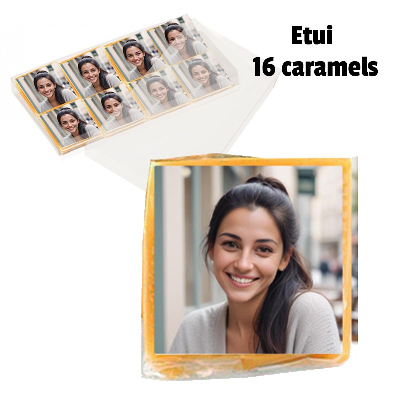 Caramel personnalisé photo Caramel personnalisé photo