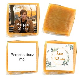 Caramel personnalisé photo