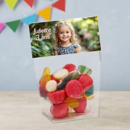 Sachet de bonbon personnalisé photo