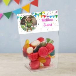 Sachet de bonbon personnalisé photo