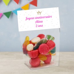 Sachet de bonbons personnalisé