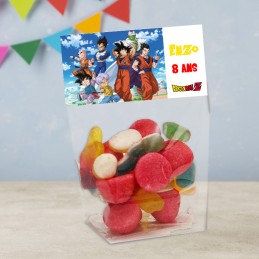 Sachet de bonbon DBZ personnalisé