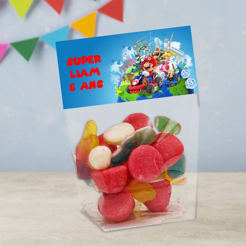 Sachet de bonbon Mario