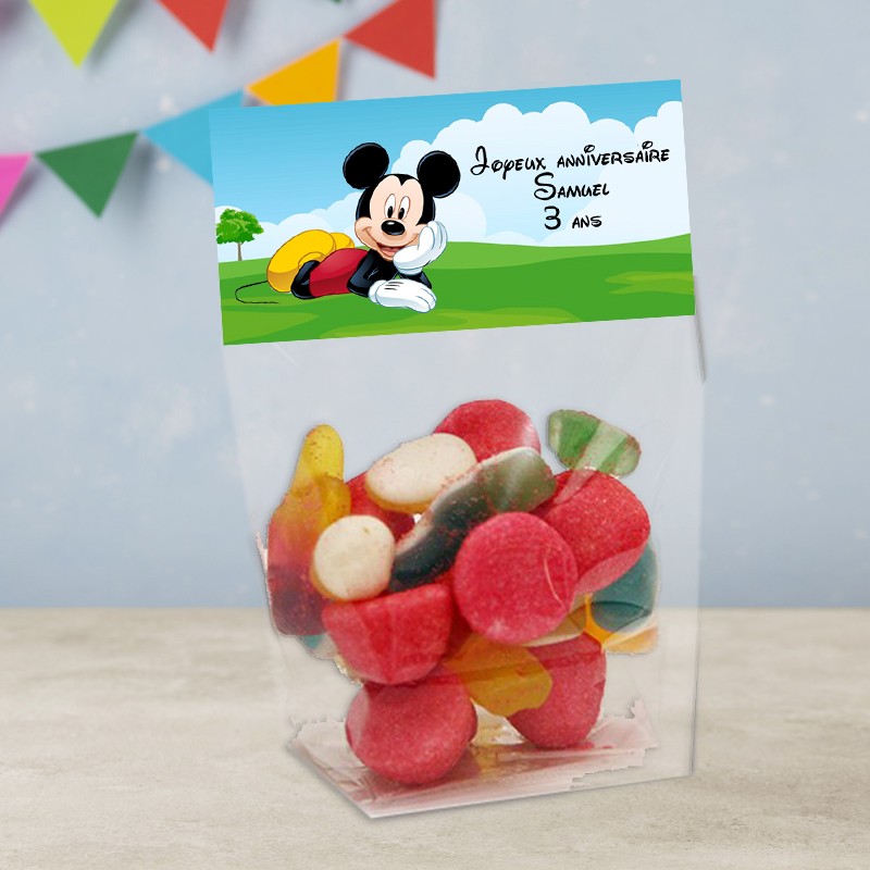 Sachet de bonbon Mickey