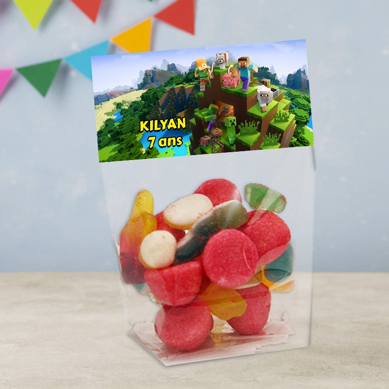 Sachet de bonbon Minecraft