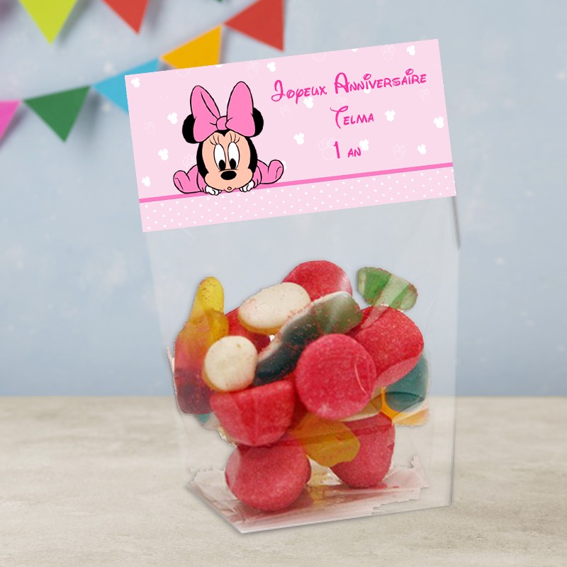 Sachet de bonbons Minnie
