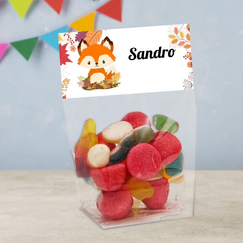 Sachet de bonbon renard