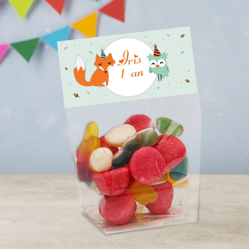 Sachet de bonbon personnalisé