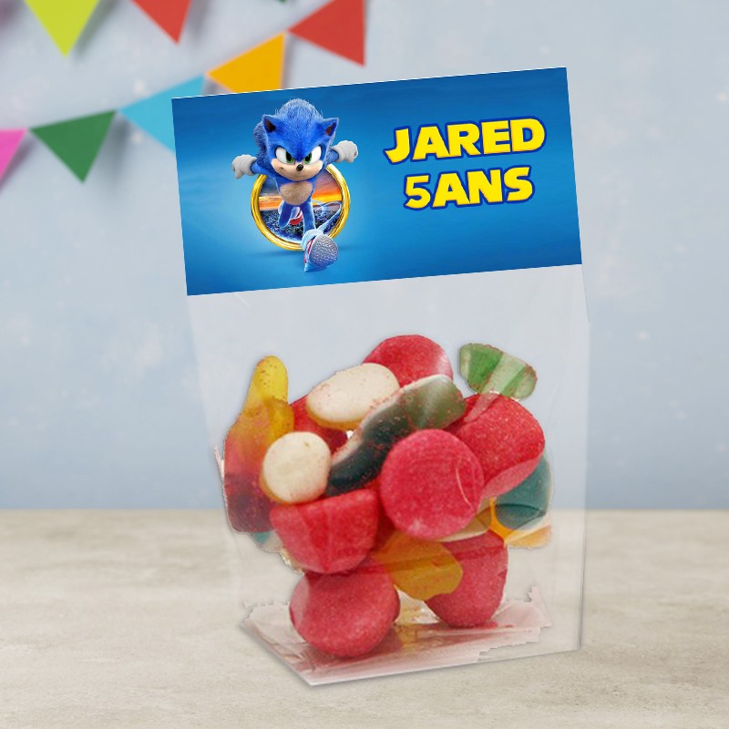 Sachet de bonbon Sonic