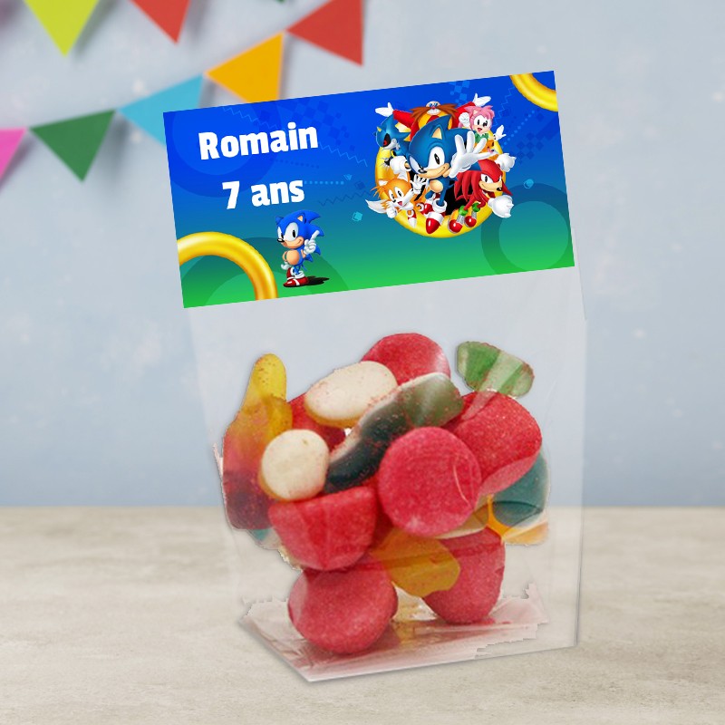 Sachet de bonbon Sonic