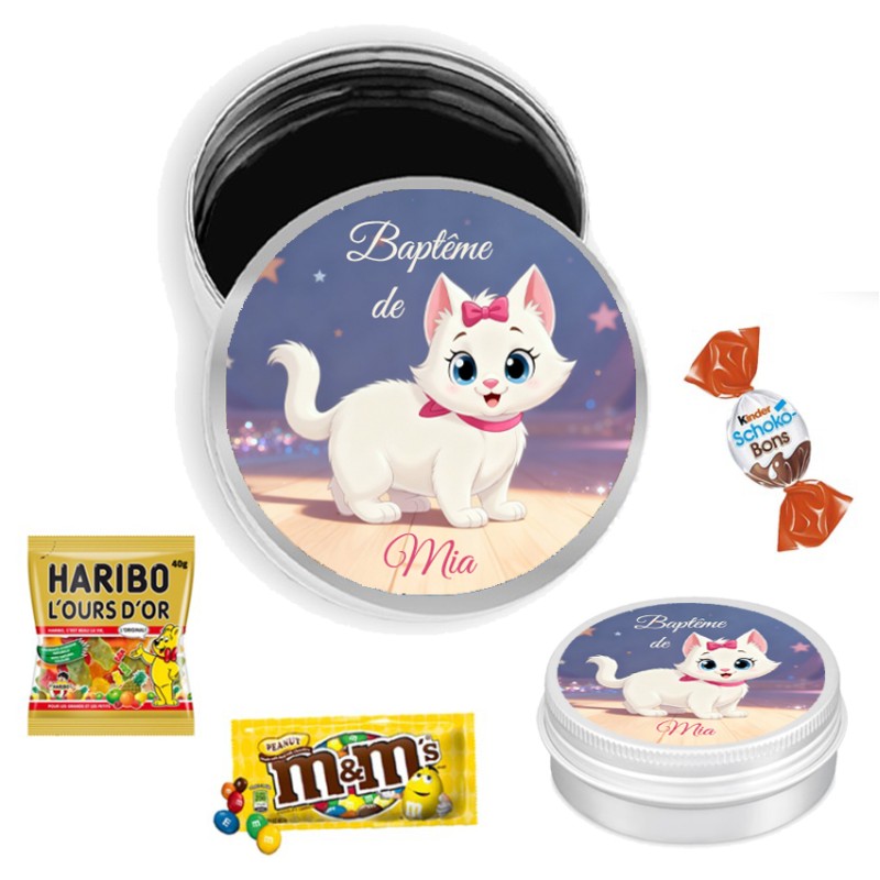 Boite à bonbon personnalisée