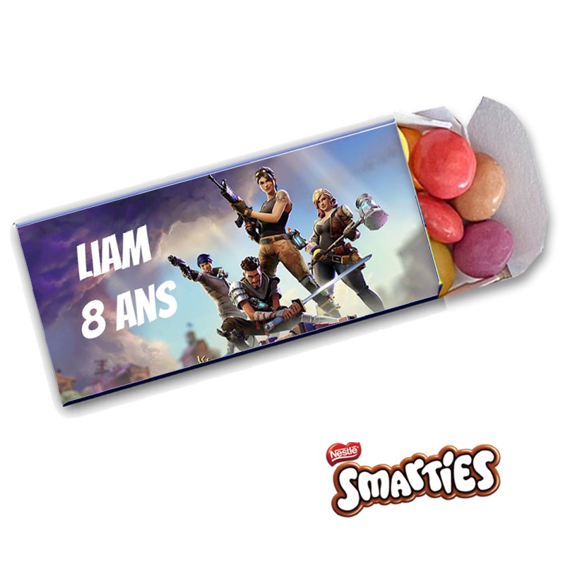 Smarties Fortnite personnalisé