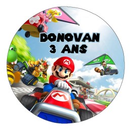 Etiquette Mario