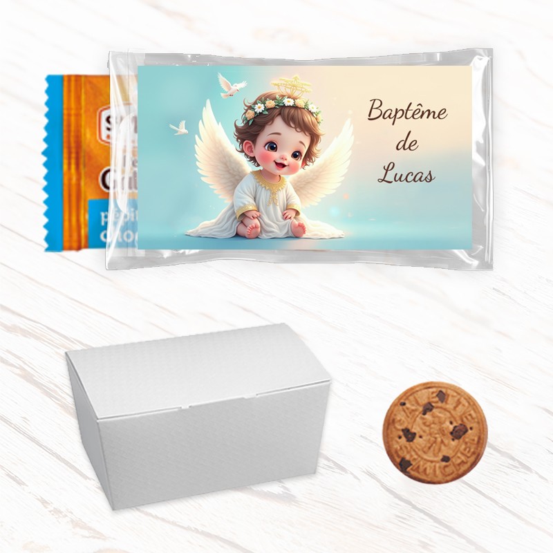 Biscuit personnalisé baptême