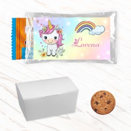 Biscuit licorne personnalisé