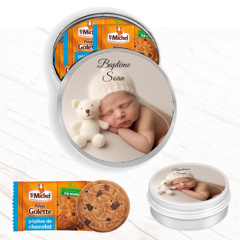 Boite à biscuit personnalisée