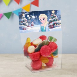 Sachet de bonbon Reine des neiges personnalisé