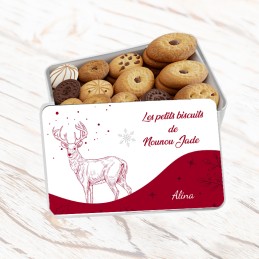 Boite biscuits personnalisée