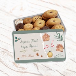 Boite à biscuits personnalisée