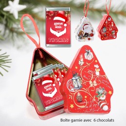 Chocolat Noël personnalisé