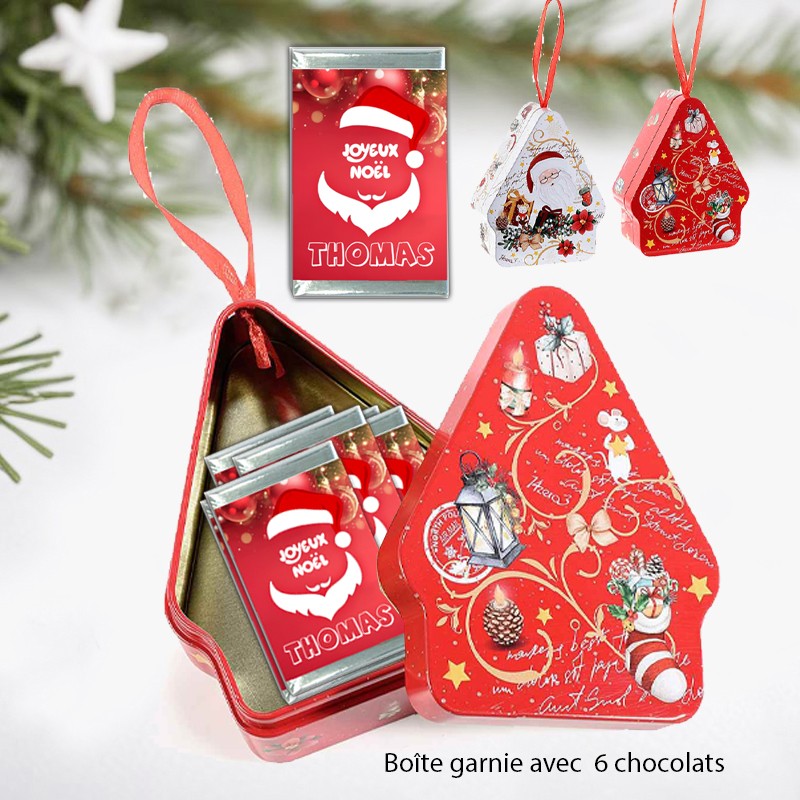 Chocolat Noël personnalisé