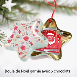 Chocolat Noël personnalisé