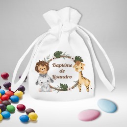 Pochon à dragée personnalisé