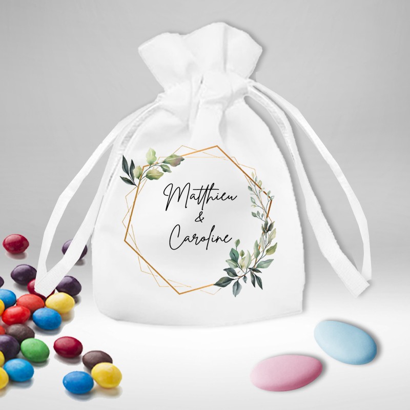 Pochon à dragées personnalisé