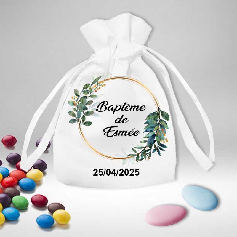 Pochon dragée personnalisé