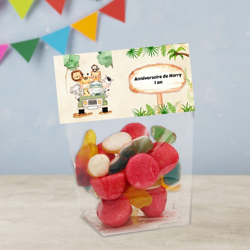 Sachet de bonbon savane