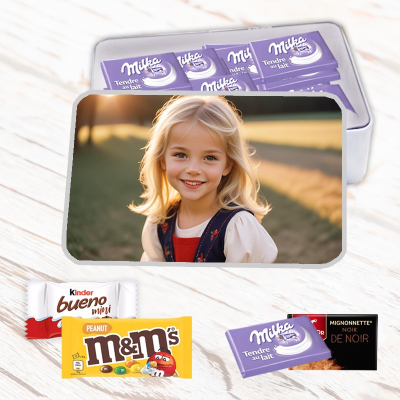 Boite de chocolat personnalisée