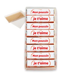 Chocolat St Valentin personnalisé